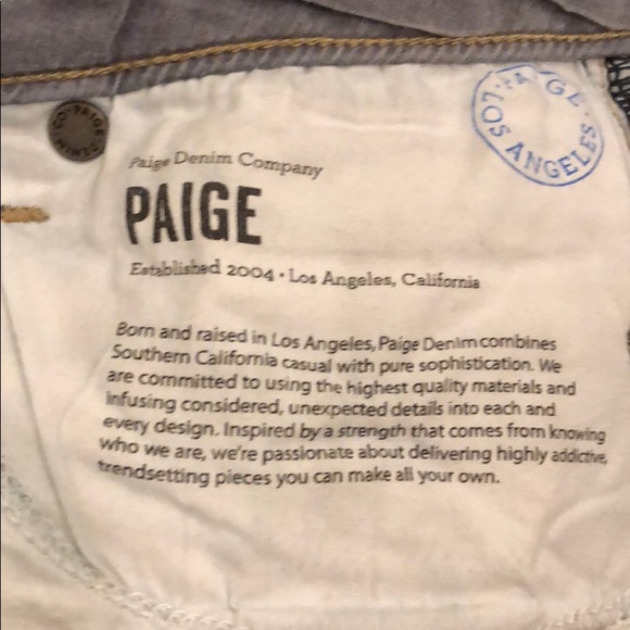 Paige Skyline Straight Jean - Picture 6 of 8